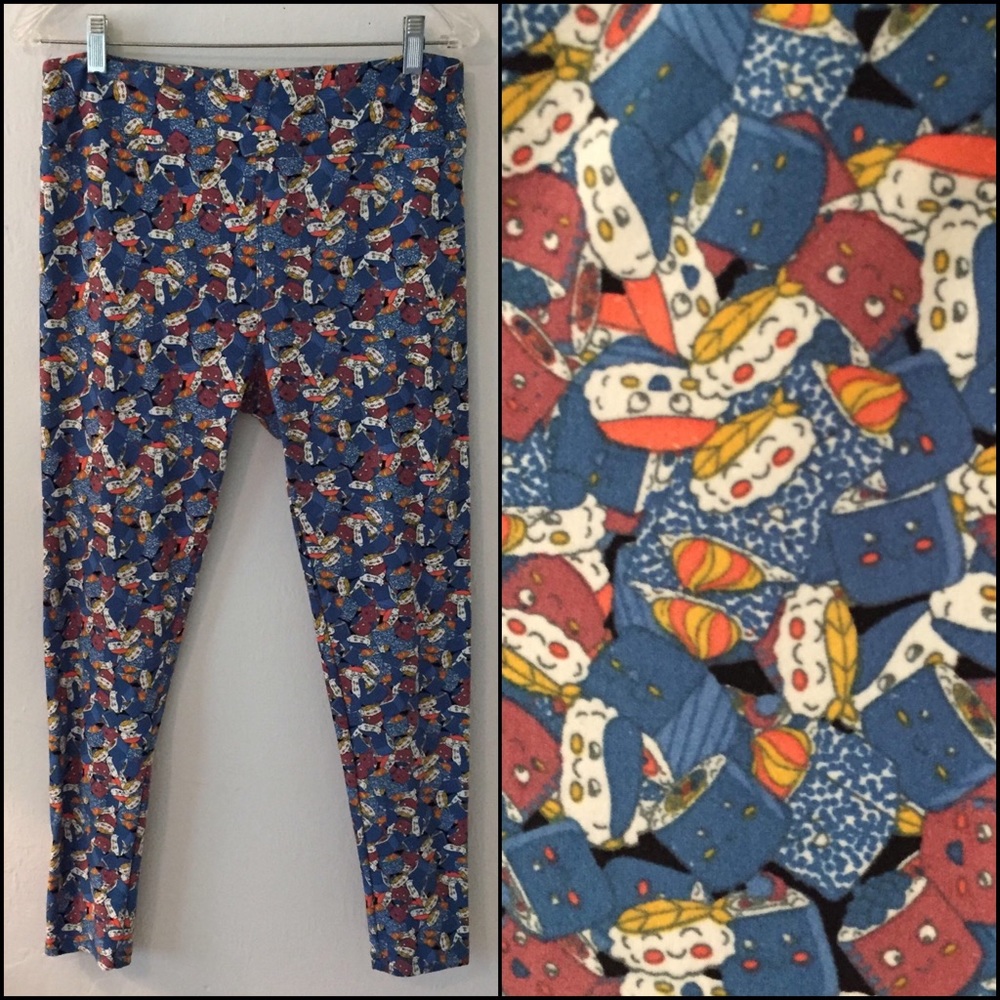 Happy Sushi Lularoe Leggings